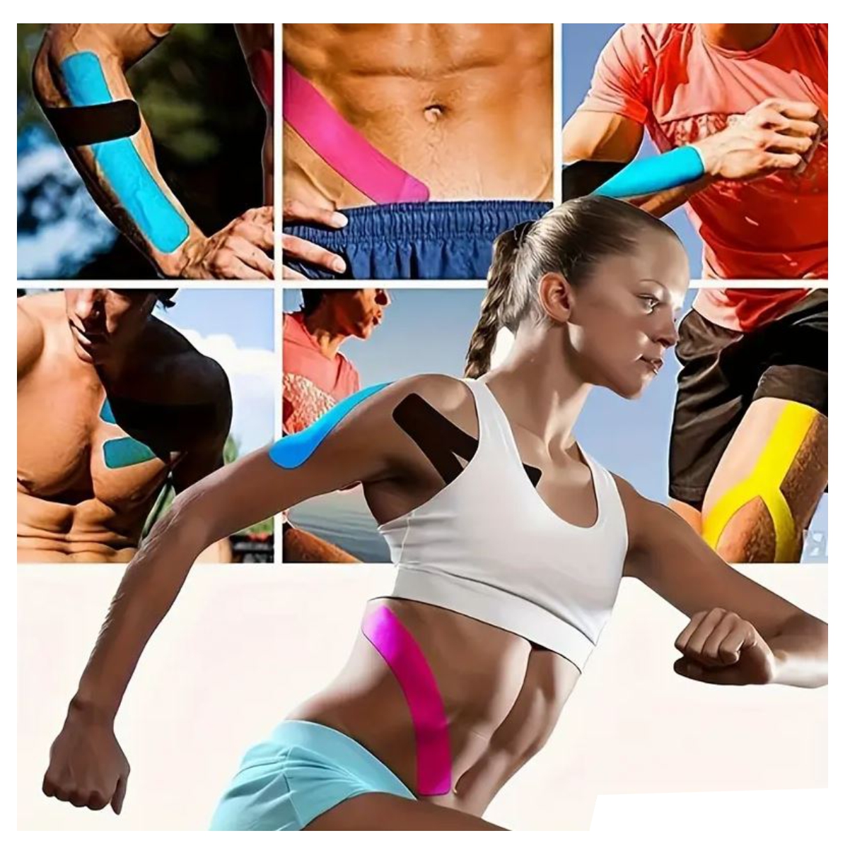 Cinta Kinesiologica Clasica Deportes